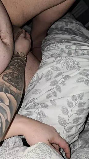 Step mom with tattoo handjob step son with low erection