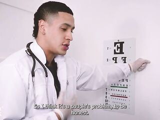At my doctor's appointment I end up getting banged by the doctor's large penis - Mariana Martix & Max Betancur