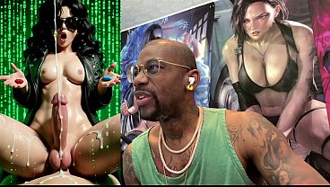 Long Dick Transgender Imp Deepthroating Cock, Jerking Off And Making A Business Woman Cum Hard, Transgender Black Knight, Trans Matrix Slut Getting Anal Fucked While Cumming, AI Generated