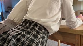 I seduce my shy teen classmates after school, threesome FFM (English subs)
