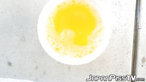Japanese teen's wild piss competition