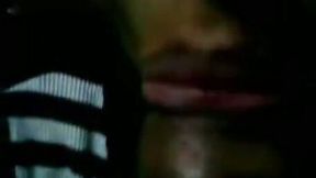 Hussy jade with ugly face is pumping solid pecker with her mouth lips