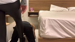 ballbusting with boots