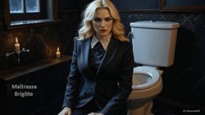 Pee for Maitresse Brigitte 3 (HD)