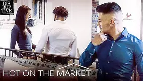 Riding the Agent Hard While She Moans JERKS OFF Against the Wall – Steamy Gay Tryst 18+