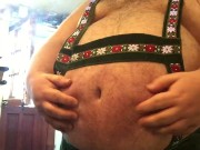 laderhosen? costume test clip