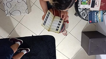 Unexpected sex in the waiting room with a stranger.