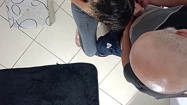Unexpected sex in the waiting room with a stranger.