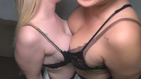 Two different types of women in terms of build height and size