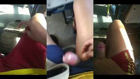 me masturbando no transporte publico do lado de desconhecidos