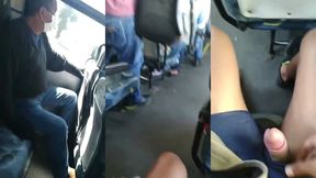 me masturbando no transporte publico do lado de desconhecidos