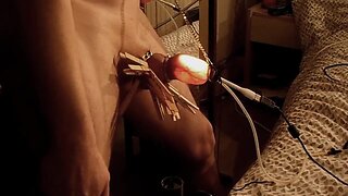 CBT Illumination: Inflated Foreskin, Pierced Needles, Pinned Balls