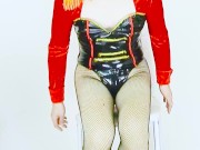 Gloss and Power – Purple-Haired Mistress of the Stage　Japanese Crossdressing