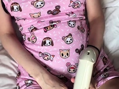 Girls Out West Amateur double toy masturbation