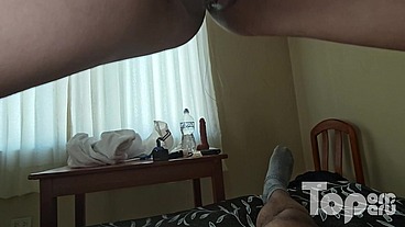Casting 027 - Guadalupe muchacha inexperta, trata de darlo todo para complacernos acabando en un delicioso creampie (Versión Completa)