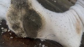 My Tiny Stepson Stevie Gets Punished For Not Helping Me Shovel Snow