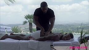 Liam Cyber And Deangelo Jackson In Black Guys And Outdoor Anal