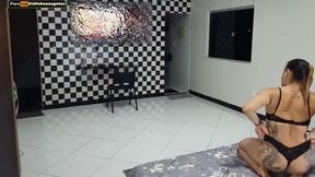 Big cocked masked man plows blonde MILF's ass