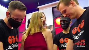 Teaser - GGG - HER FIRST TIME AT GGG AND THE STUDIO IS FULL OF MEN