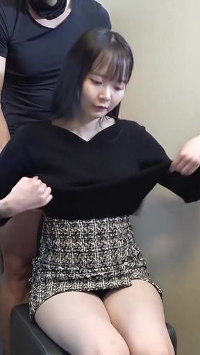 Slender Pale Beauty Overwhelmed After Long Time Away as Her Body Trembles and Control Slips Completely