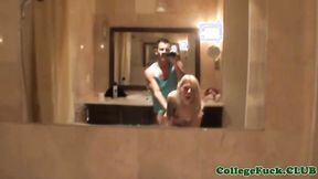 ”European Babe Gets Screwed In Her Booty On Camera”