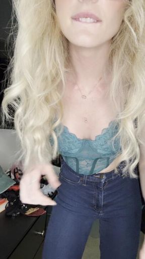 Dildo Try Out and Cream Play