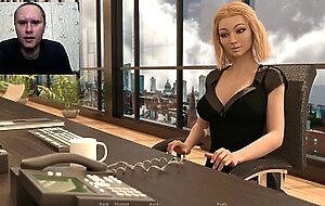 Busty mistress made her slave lick her pussy to orgasm - 3d porn - cartoon sex