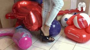 Inflatables for Christins strong feet 2