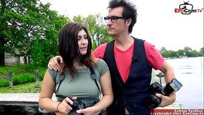 street flirts with german big boobs teen