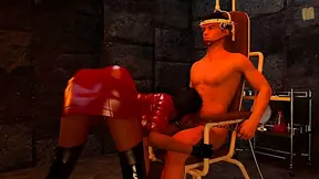 Mrs Cooper Teaches John Big-Ass Blowjob Kinks In 3D Anime Seduction