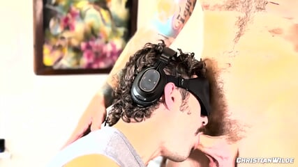 ChristianWilde: Adam Wirthmore Popsicle Game Ends Up Devouring Christian Wildes Cock