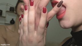 I feel your hands