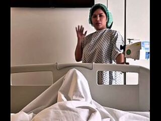 Screwing a Patient At The Hospital And Cumming Inside Her Snatch
