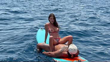 I fucked a foreign prostitute at a party on a boat in the open sea.