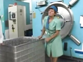 Avid ace bang for a breasty worker in the factory of unleashed sluts