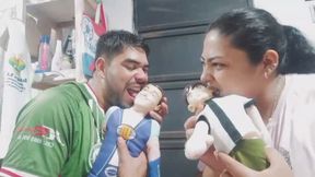 Nos encanta lamer sus caras.