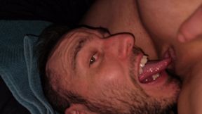 Gf face sitting and pissing on me while i lick her
