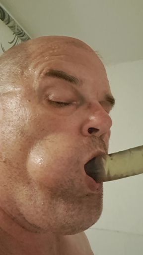 Blowing and Sucking Exercises in the Shower...
