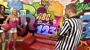 Referee Calls Time Out To Fuck Cindy Behr As She Eats Out Charlie Monaco