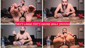 Theo’s Large Feet’s Ignore While Smoking 4K