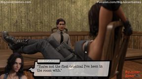 [Gameplay] Pandora's Box #34: Hot brunette detective smothers him with her big boo...