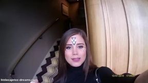Littlecaprice Public Blowjob Near Hotel Reception