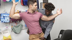 A young delinquent has been lighting fireworks in the parking lot