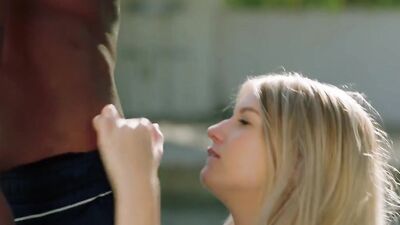 BLACKED.com Blonde gets first BBC from Brothers Friend