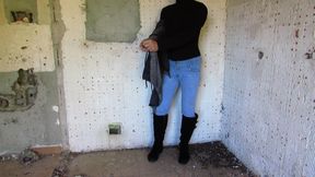 masturbation boy in sexy pantyhose