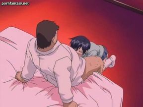 pettite hentai sweetie getting plugged by an older man