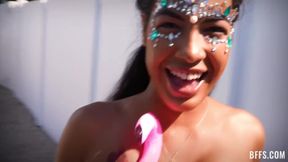 Mackenzie Mace, Maya Farrell And Stella Elle In And Fantasy Fest