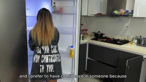 Cheating Wife Gets Fucked by Tattooed Plumber in the Kitchen