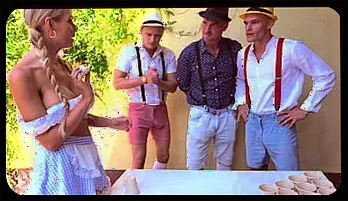 Florane Russell Outdoor Double Penetration Orgy HD collection