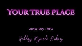 Your True Place - Audio Only MP3